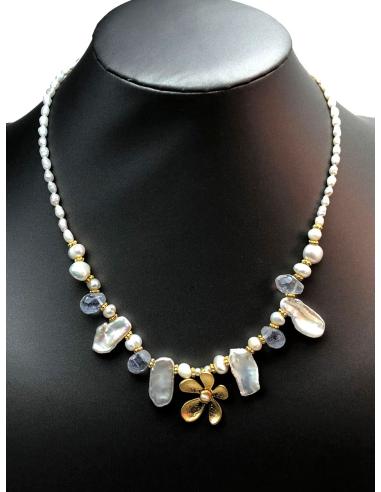 COLLARES CORTOS DE PERLAS BARROCAS DISEÑOS NUEVOS
