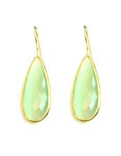 Imagen del producto PENDIENTES DE PIEDRAS NATURALES VERDE AGUA