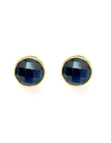 PENDIENTES MUJER PEQUEÑOS AZUL NOCHE