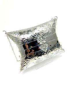 BOLSOS DE FIESTA PLATA ORIGINALES PARA BODAS