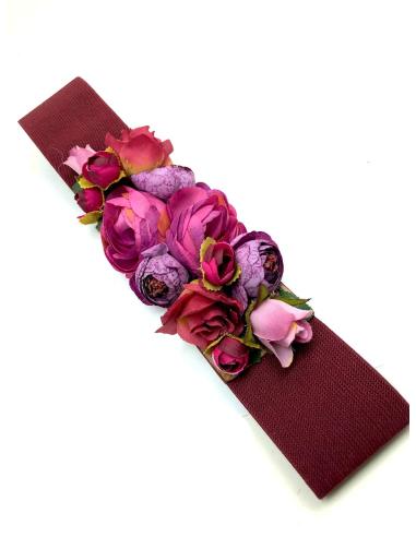 CINTURONES GRANATES  DE VESTIR CON FLORES
