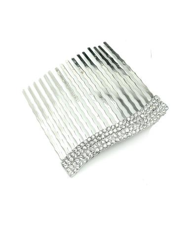 PEINETAS Y HORQUILLAS PLATEADAS PARA BODAS