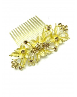 Imagen del producto PEINETAS DORADAS PARA BODAS