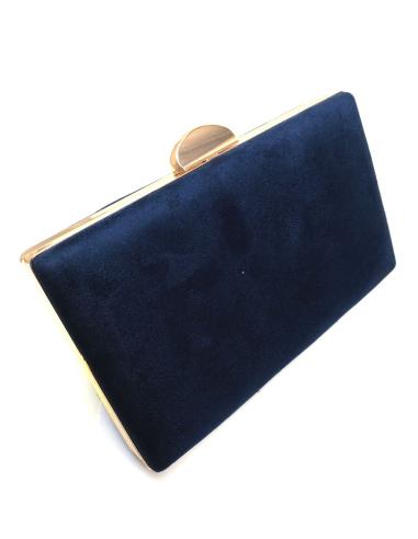 BOLSOS DE FIESTA AZUL MARINO CLUTCH