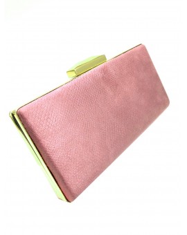 Imagen del producto BOLSOS DE FIESTA ROSAS EN ANTELINA EFECTO SERPIENTE