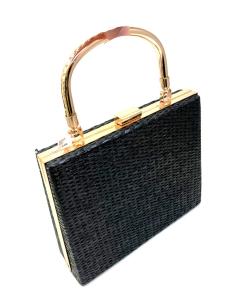 BOLSOS DE FIESTA ELEGANTES PARA BODAS NEGROS
