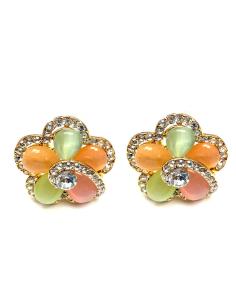 Imagen del producto PENDIENTES DE BISUTERIA FINA MULTICOLOR ELEGANTES PARA BODAS