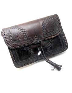 BOLSOS PIEL HECHOS A MANO DECORADO