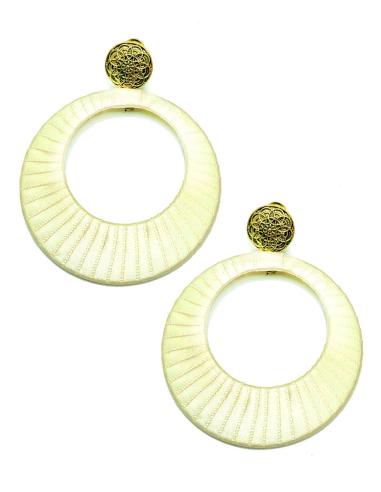 PENDIENTES PARA TRAJE DE FLAMENCA BEIGE