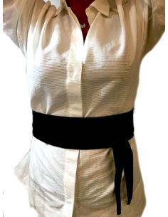 Imagen del producto CINTURONES NEGROS, FAJIN PIEL ANTE 