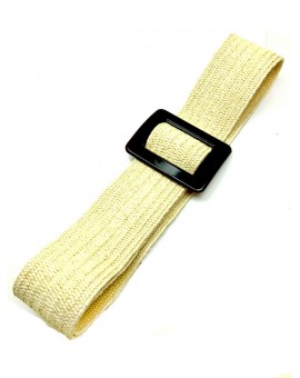 Imagen del producto CINTURONES PARA MUJER BEIGE DE RAFIA