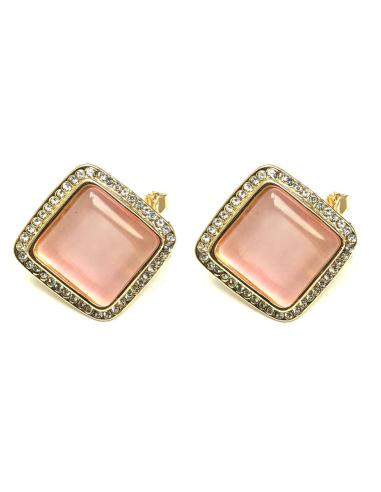 COMPRAR PENDIENTES BISUTERIA ELEGANTES COLOR ROSA