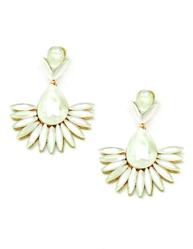 PENDIENTES BALANCOS DE CRISTAL PARA FIESTA Y BODA