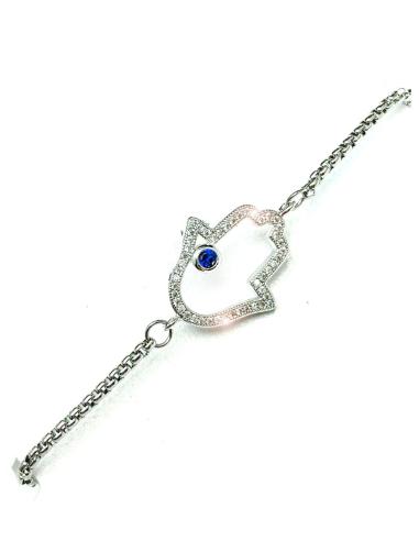 PULSERAS DE BISUTERIA CON MANO DE FATIMA