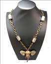 COLLARES LARGOS DORADOS CON CABEZA DE ELFANTE