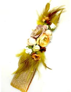 CINTURONES DE FIESTA MOSTAZAS Y AMARILLOS VISTOSOS PARA TU VESTIDO