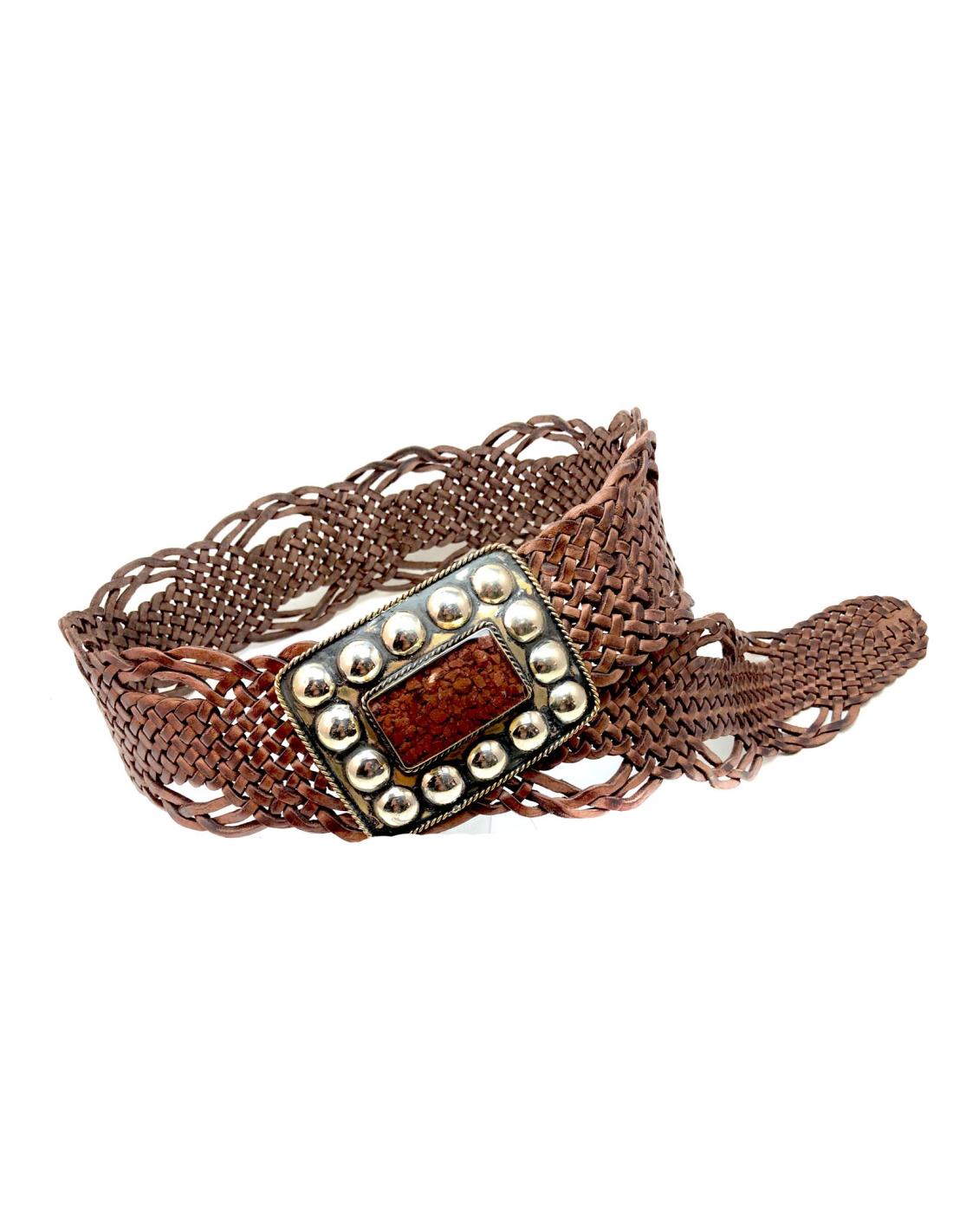 Cinturones De Piel Anchos Estilo Boho Chic Cinturones El Jardin Del Deseo S L
