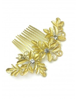 Imagen del producto TOCADOS BODAS Y PEINETAS DORADAS PRECIOSAS PARA TU PEINADO