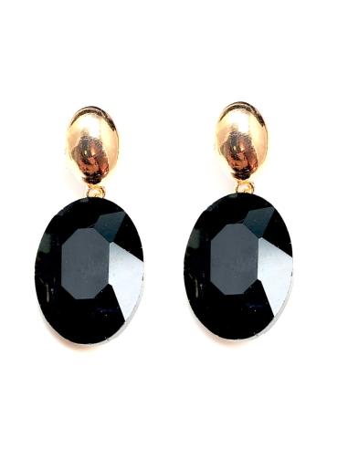 PENDIENTES LARGOS DE FIESTA NEGROS PARA UN LOOK ESPECTACULAR