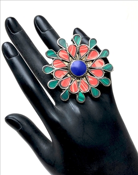 ANILLOS GRANDES FABULOSO ROSETON 2