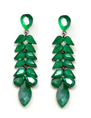 PENDIENTES VERDES DE FIESTA IDEALES PARA LUCIR EN BODAS