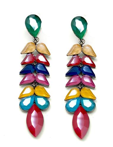 PENDIENTES MULTICOLOR DE FIESTA IDEALES PARA LUCIR EN BODAS