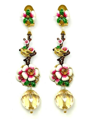 PENDIENTES LARGOS MUJER BISUTERIA DE DISEÑO