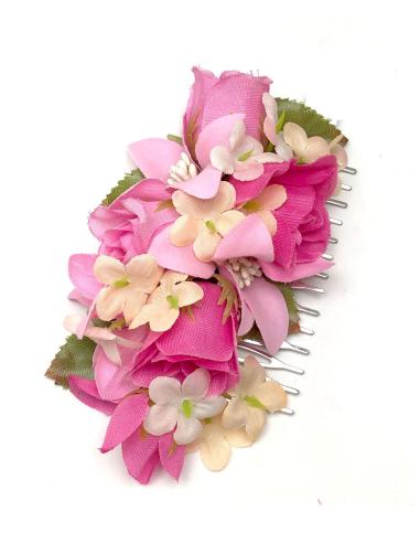 PEINTAS DE FLORES ROSAS PARA BODAS INVITADA PERFECTA