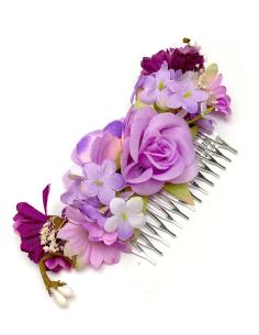Imagen del producto PEINTAS DE FLORES MORADAS PARA BODAS INVITADA PERFECTA