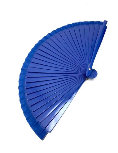 ABANICOS MADERA AZULONES VENTA ONLINE