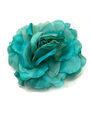 FLORES PARA EL PELO ELEGANTES TURQUESAS