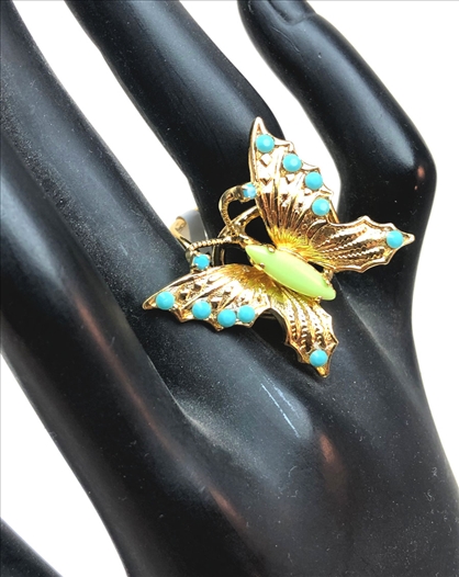 ANILLOS DORADOS DE MARIPOSA DISEÑOS...