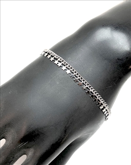 PULSERAS DE MUJER DE ACERO CON ESTRELLAS  BISUTERIA FINA ONLINE 2