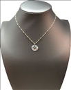 COLLARES DE MODA DE MUJER DE ACERO DORADO Y NACAR DE ESTRELLA 