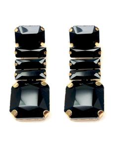 PENDIENTES LARGOS DE FIESTA NEGROS CON LOS QUE SERAS LA INVITADA PERFECTA EN BODAS Y EVENTOS