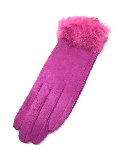 GUANTES DE PELO BUGAMBILIAS CORTOS DE ANTELINA ONNLINE