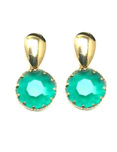 producto PENDIENTES DE MUJER DE BISUTERIA VERDES COMPLEMENTOS MADRID