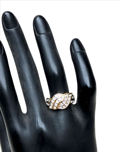 ANILLOS MUJER CON BAÑO DE ORO DISEÑOS...