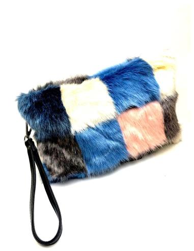 BOLSOS MUJER BANDOLERA DE PELO COMPLEMENTOS MODA MADRID