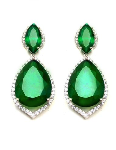 PENDIENTES PLATA LARGOS MUJER JOYERIAS ONLINE ESPECIALIZADAS EN BODAS