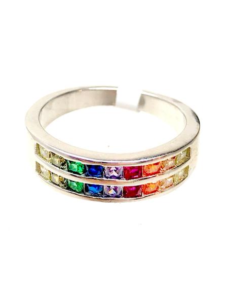 ANILLOS PLATA MUJER CON PEDRERIA JOYERIAS MADRID Y ONLINE