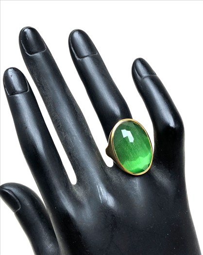 ANILLOS ONLINE ORO CHAPADO EN PIEDRA...