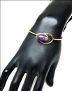 PULSERAS PIEDRAS NATURALES MORADA - ALTA BISUTERIA Y JOYERIA ONLINE