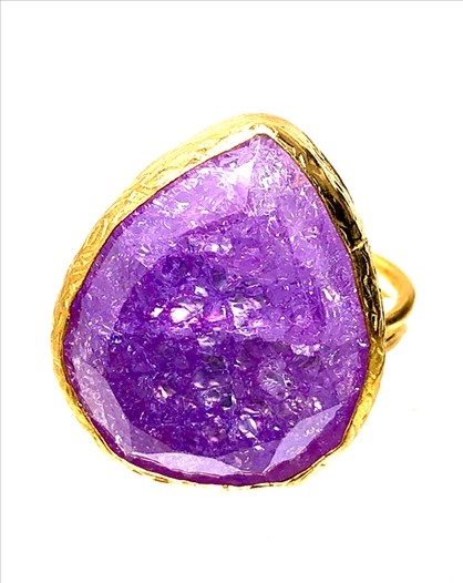 ANILLOS MUJER LILA EN CRISTAL CUARZO-...