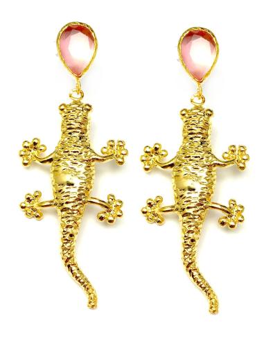 PENDIENTES DORADOS MUJER DISEÑOS EXCLUSIVOS - ALTA BISUTERIA Y JOYERIA