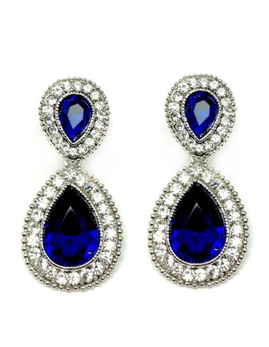 PENDIENTES DE FIESTA AZULONES COMPLEMENTOS Y ACCESORIOS BODAS