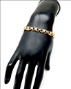 PULSERAS MUJER BISUTERIA FINA CHAPADO ORO