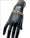 PULSERAS MUJER BISUTERIA FINA CHAPADO ORO MADRID