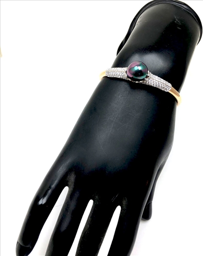 PULSERA MUJER BISUTERIA FINA Y PERLAS...