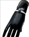 PULSERA MUJER BISUTERIA FINA Y PERLAS GRISES - BISUTERIA FINA Y JOYERIA